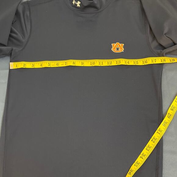 Under Armour ColdGear Fitted Long Sleeve Mock Neck Navy Blue Size Small - Picture 11 of 11